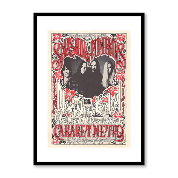 Smashing Pumpkins Framed Print - SMP0001