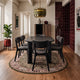 Zurich Chair (Black Oak) Dark Grey