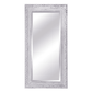 ANTIQUED ORNATE BEVELLED MIRROR - White 1100 x 1500