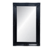 BLACK ORNATE BEVELLED MIRROR - 1200 x 2200