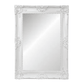 ORNATE BEVELLED MIRROR - ANTIQUE WHITE - 1100 x 1500