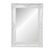 ORNATE BEVELLED MIRROR - ANTIQUE WHITE - 1100 x 1500