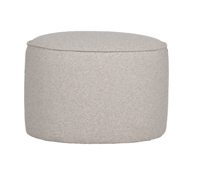 CHICAGO OTTOMAN - EGGSHELL