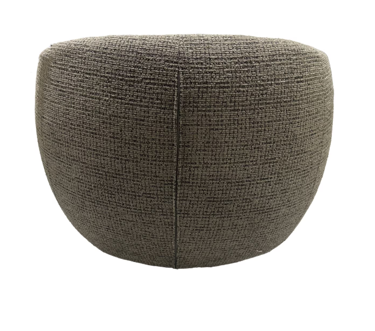 DAISEY SWIVEL ACCENT CHAIR - CARAMEL & BLACK