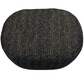 BELLA ACCENT OTTOMAN - GOLD & BLACK