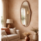 SQUIGGLE MIRROR - WALNUT - UH5010