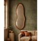 SQUIGGLE MIRROR - WALNUT - UH5011