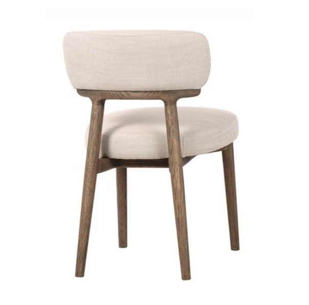 WILLOW DINING CHAIR IN NATURAL LINEN