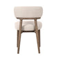 WILLOW DINING CHAIR IN NATURAL LINEN