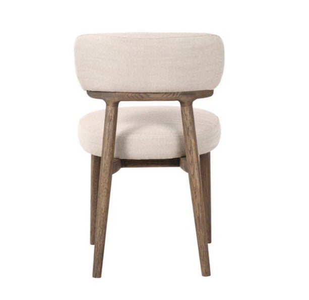 WILLOW DINING CHAIR IN NATURAL LINEN