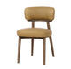WILLOW DINING CHAIR IN GINGER LEATHER