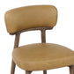 WILLOW DINING CHAIR IN GINGER LEATHER