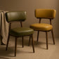 WILLOW DINING CHAIR IN GINGER LEATHER