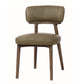 WILLOW DINING CHAIR IN OLIVE LEATHER