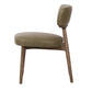 WILLOW DINING CHAIR IN OLIVE LEATHER