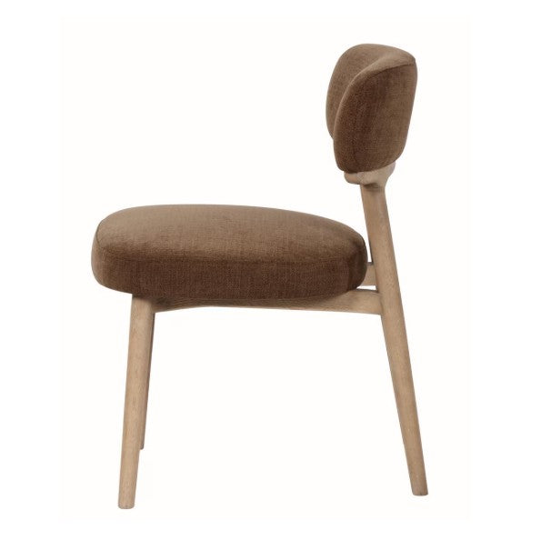 WILLOW DINING CHAIR IN MOSSWOOD LINEN