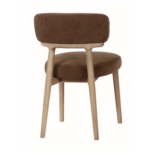 WILLOW DINING CHAIR IN MOSSWOOD LINEN