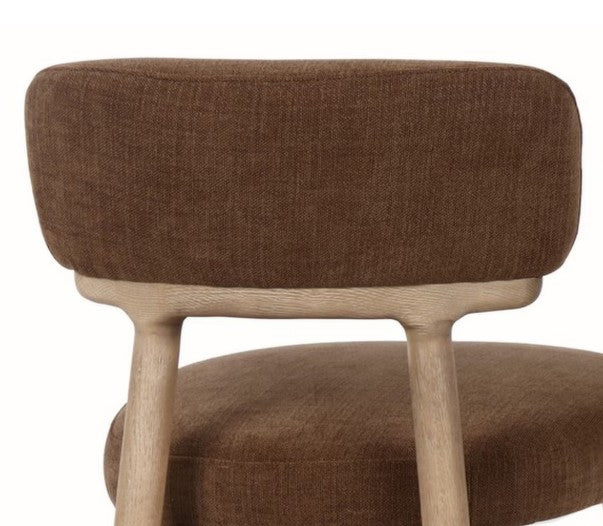 WILLOW DINING CHAIR IN MOSSWOOD LINEN