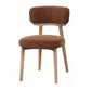 WILLOW DINING CHAIR IN RUST LINEN