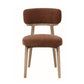 WILLOW DINING CHAIR IN RUST LINEN
