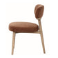 WILLOW DINING CHAIR IN RUST LINEN