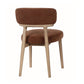 WILLOW DINING CHAIR IN RUST LINEN