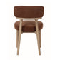 WILLOW DINING CHAIR IN RUST LINEN