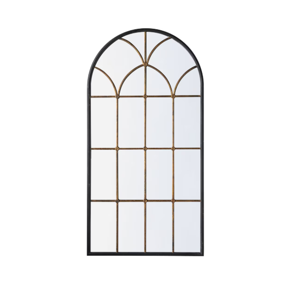 ANTIQUED WALL MIRROR B
