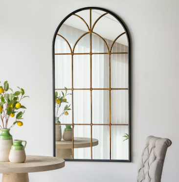 ANTIQUED WALL MIRROR B