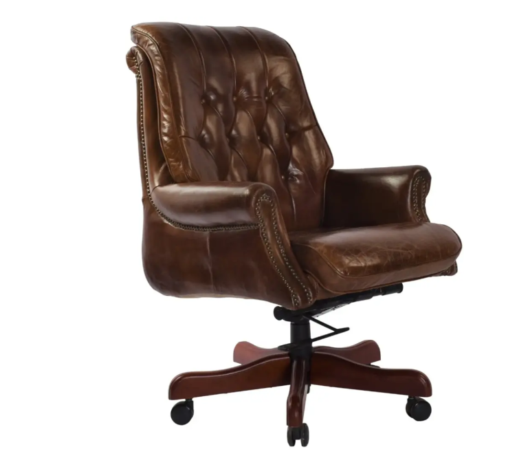 BANKERS CHAIR - VINTAGE CIGAR BROWN