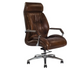 GM DESK CHAIR - VINTAGE CIGAR BROWN