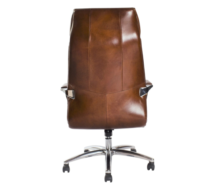GM DESK CHAIR - VINTAGE CIGAR BROWN