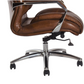 GM DESK CHAIR - VINTAGE CIGAR BROWN