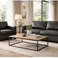 MADISON SQUARE FRONT ARMCHAIR - BELON BLACK