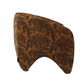 HUNTRESS ACCENT CHAIR - CHENILLE FABRIC - TIGER / BROWN