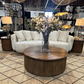 COFFEE TABLE ROUND - OLD ELM
