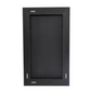 BLACK OAK RECTANGLE WALL MIRROR