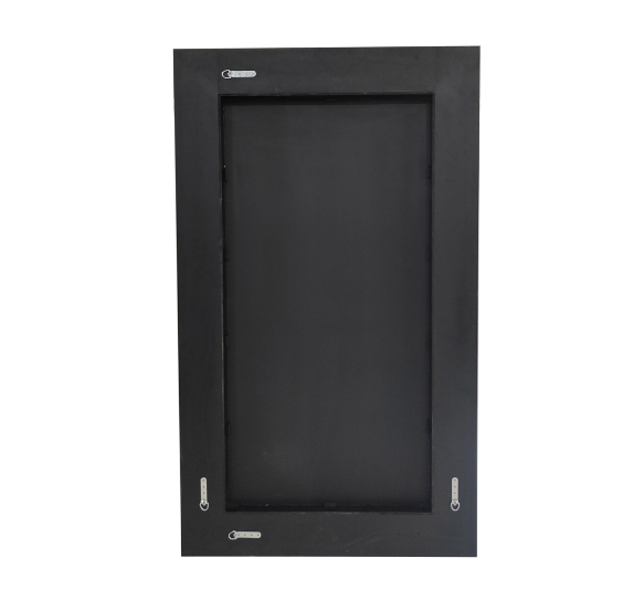 BLACK OAK RECTANGLE WALL MIRROR