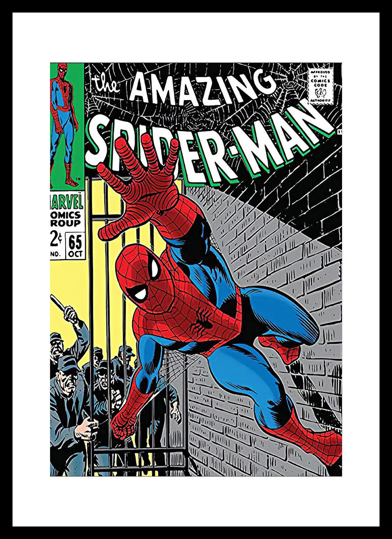 Spiderman 1 Framed Print