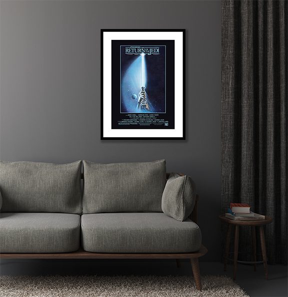 Star Wars 3 Return of the Jedi Framed Print