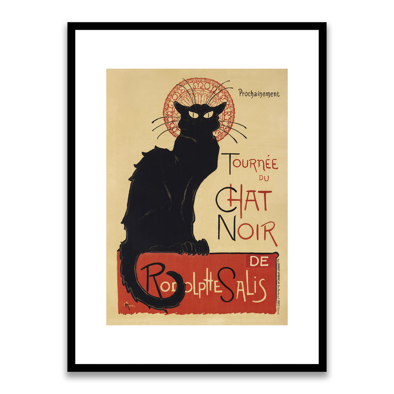 Tournee De Chat Noir 1896 Framed Print