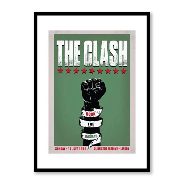 The Clash Framed Print - TC0001