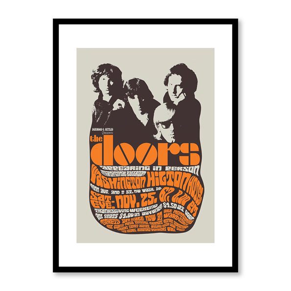 The Doors Framed Print - TD0001