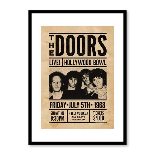 The Doors Framed Print - TD0002