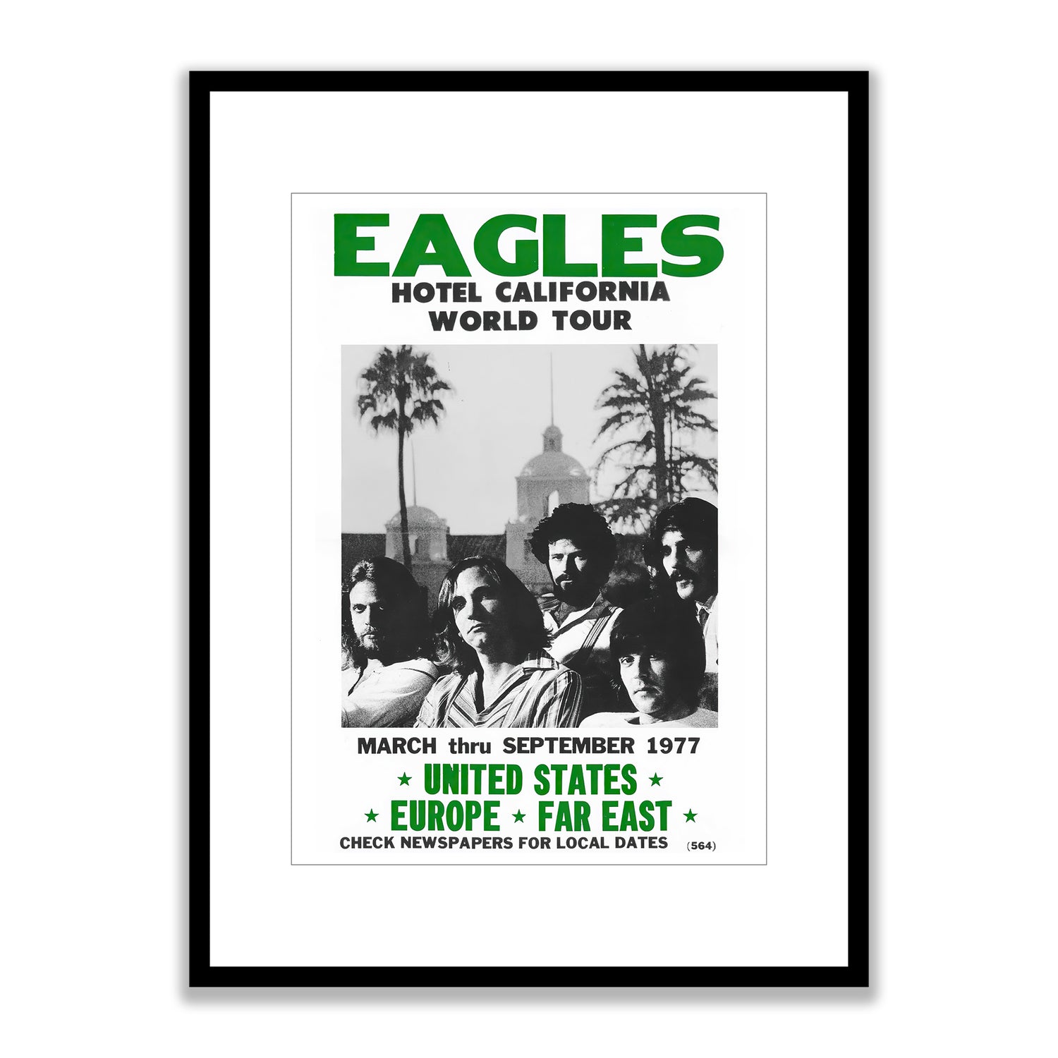The Eagles Framed Print - EA002