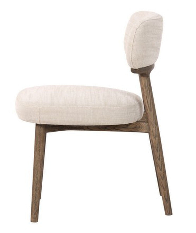 WILLOW DINING CHAIR IN NATURAL LINEN