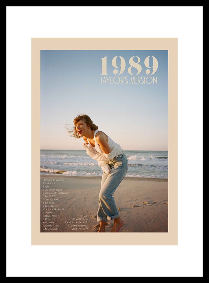 Taylor Swift 1989 Framed Print