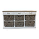 Surabaya White Buffet with Baskets