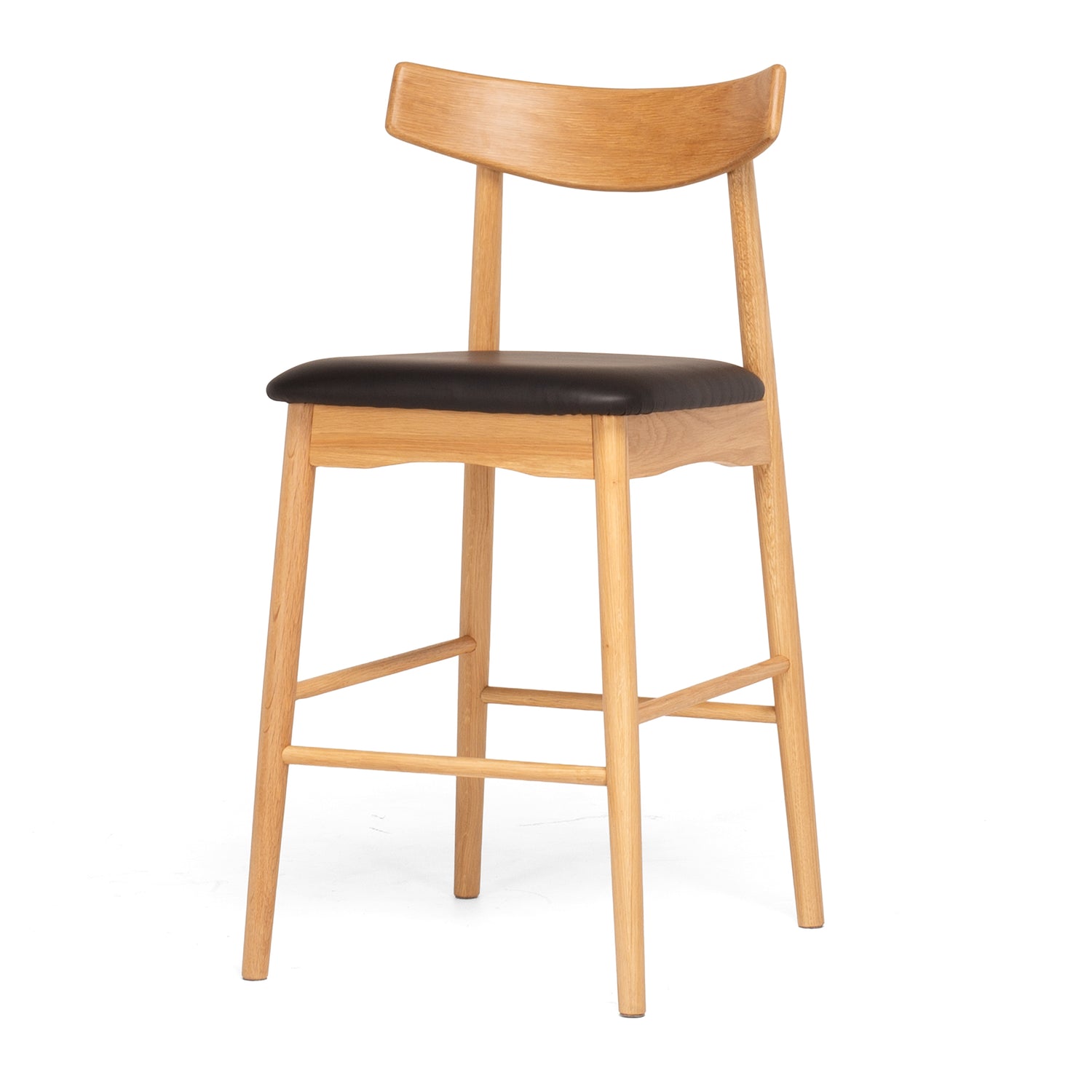 Wagner Barstool Natural Oak