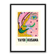 Yayoi Kusama Framed Print - YK002